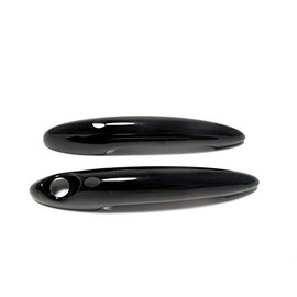 Glossy Black Door Handle Cover Comfort Access Holes for Mini Cooper R50/R52/R53/R55/R56/R57/R58/R59/R60 2001~2013