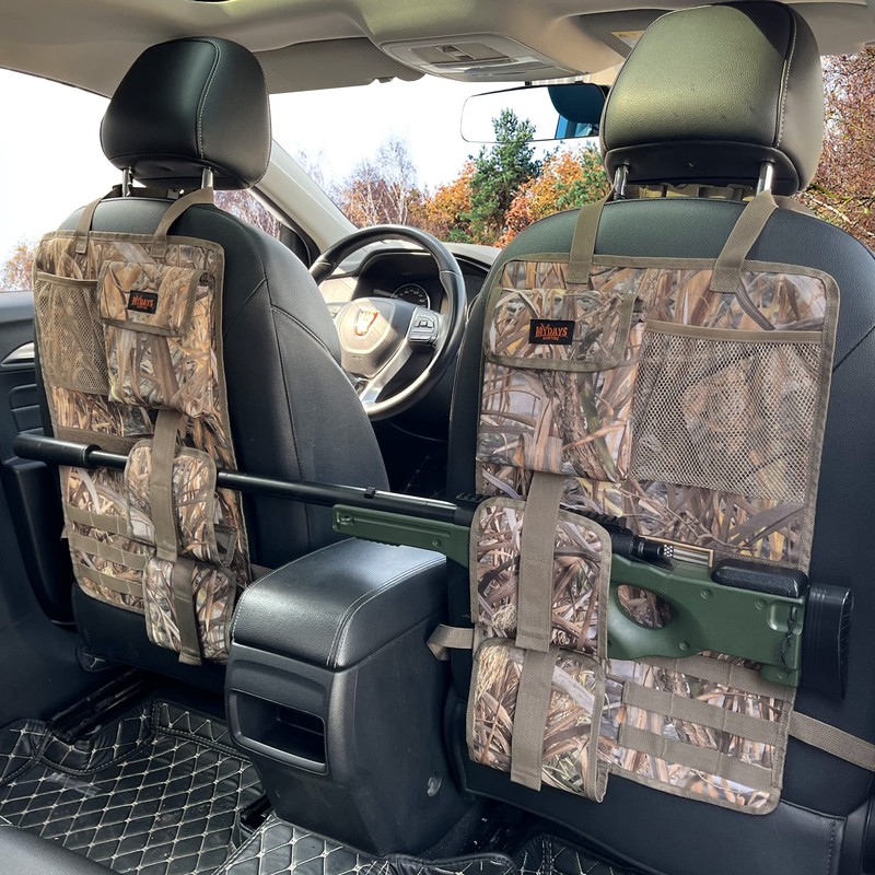MYDAYS 2 Pack Tactical Seat Back & Front Seat Gun