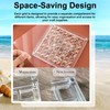 Shell Beads Acrylic Display Case Shell Display Box 36 Grids