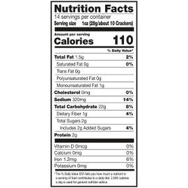 Snack Factory Pretzel Crisps, Cheddar Cheese, Party Size, 14 Oz