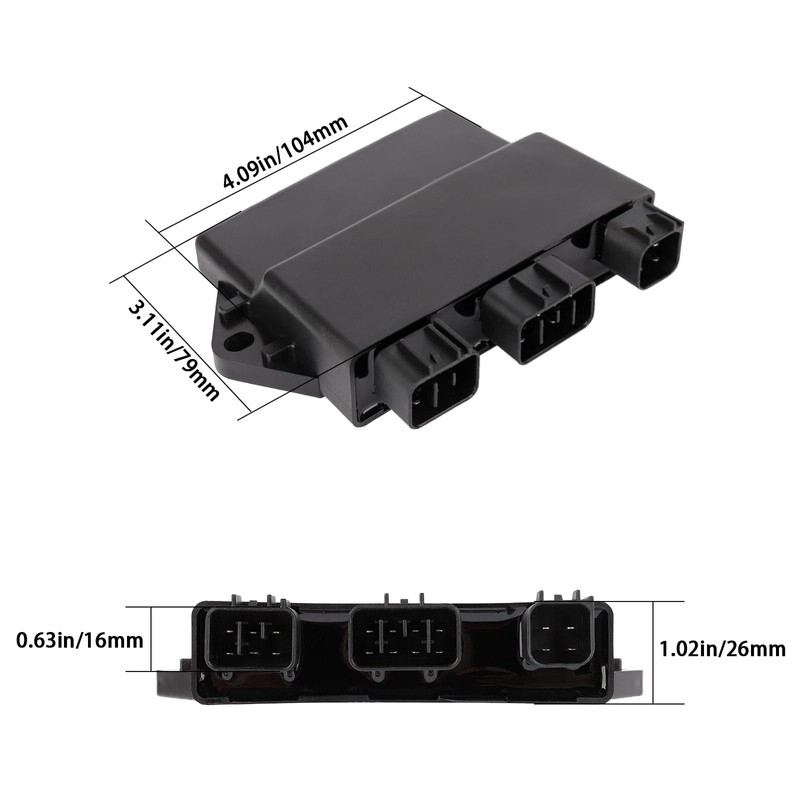 5LP-85540-20-00 CDI Box Module Unit Kit with Starter Solenoid Relay