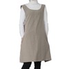 AOBBYBBS Cotton Linen Apron Halter CrossBack Bandage Aprons Japanese Style
