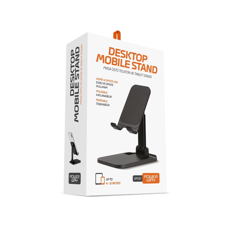 Tablet and Phone Holder Desktop Foldable Phone Stand