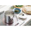 Yoshikawa Deep Single Handled Pot, 6.3 inches (16 cm), 3.2L