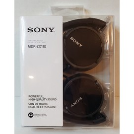 Sony MDR-ZX110 On Ear Headphones Wired-Black