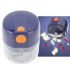 Garlic Chopper Electric Portable Blue 3 Blade Design 250mg Capacity