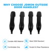 JDMON Black Exterior Door Handles Replacement for Lexus GX460 Toyota