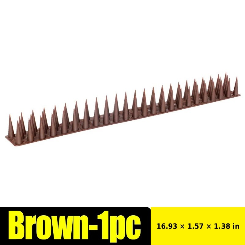 Bird Repellent Spikes for Outdoor Use - Bendable PP Deterrent