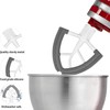 Flex Edge Beater with Flexible Silicone Edges Bowl Scraper for