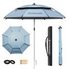 yuzhiyuan Outdoor Umbrellas for Patio 7.8FT Patio Table Umbrella with