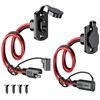 Depvko 2Pcs SAE Quick Connector Harness, 1FT 12AWG SAE Adapter