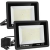 Ceena 2 Pack 240W Plug in LED Flood Light Outdoor,