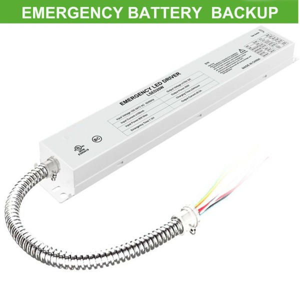 20W Rechargeable Emergency Backup Battery for Dimmable LED Panel Troffer