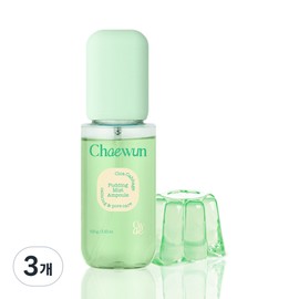 Chaeun Cica Cabbage Pudding Mist Ampoule, 3, 100g / 채운 시카 캐비지 푸딩 미스트 앰플, 3개, 100g