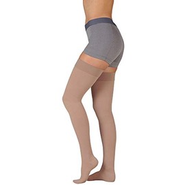 Juzo Varin Thigh High Short Closed Toe 30-40mmHg, I, Beige