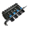 POFET Chassis Fan Hub PC 8 Channel Fan Hub 4