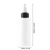 MUKLEI 40 Pack 2 Oz/ 60ML Plastic Squeeze Dispensing Bottles
