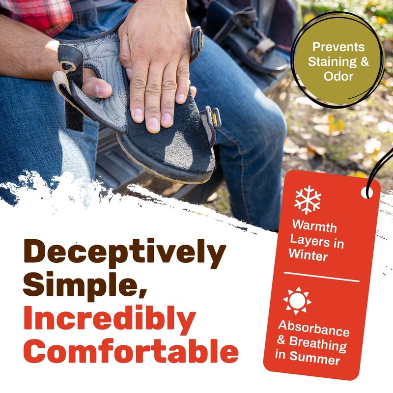 SoxsolS Machine Washable Dryer Safe Wool Flat Insert for Sockless