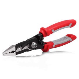 SPEEDWOX All-Purpose Radio Pliers, Fine Pointer Pliers, Multifunction Pliers, Peeling, Simple Crimping, Cutting Wires, Wire Stripper, Precision Work, Wiring, Electrical Tools, Electrician Tools,