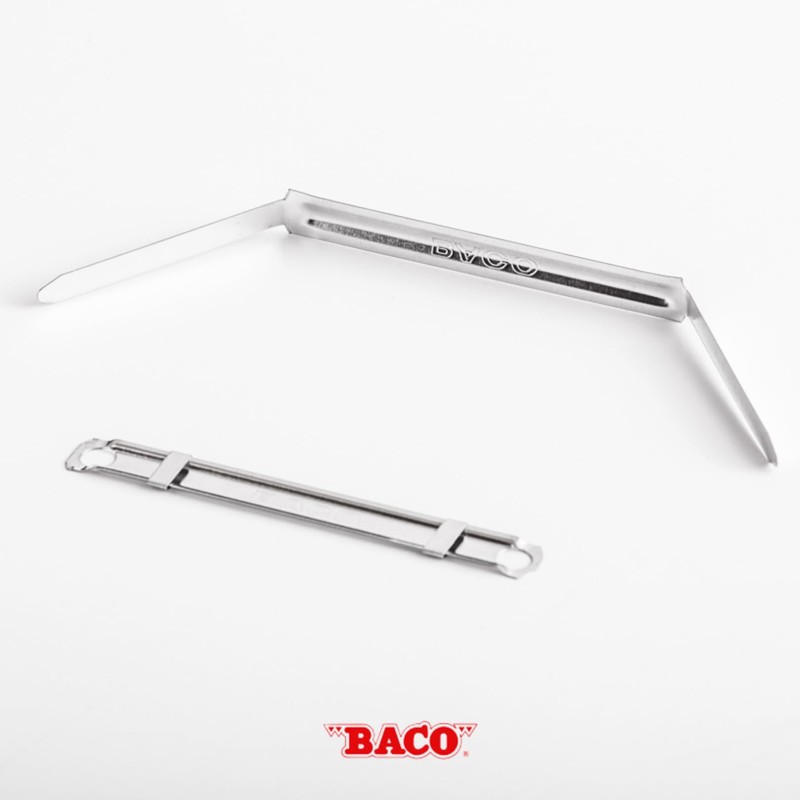 Baco | Broche Metálico Baco para Archivar Documentos - Caja