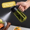 CXINYI 2-in-1 Olive Oil Dispenser and Sprayer - Black &