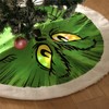 Grinch Tree Skirt Christmas Decoration Light Up Large Grinchmas Treeskirt