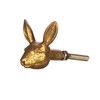 MAISONICA Gold Rabbit Hare Drawer Draw Knob Handle Metal Upcycling