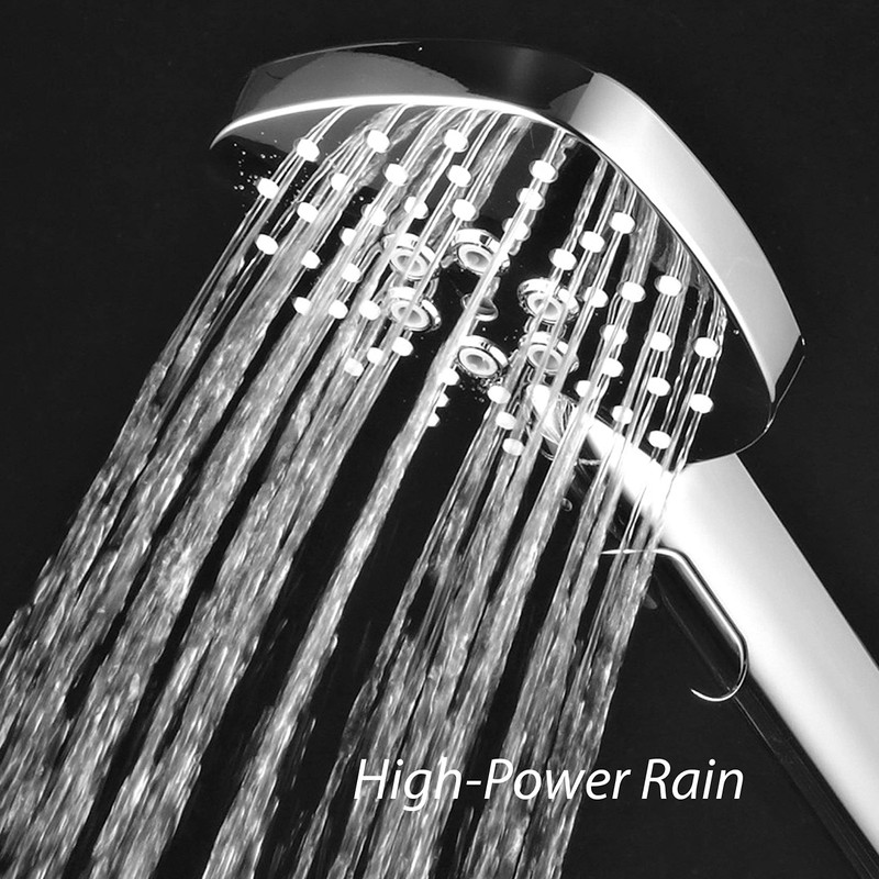 AirJet-350 High Pressure Luxury Multi-Function Hand Shower with High-Velocity Flow