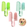 Cepillos De Dientes Silicona Doble Dedo Para Perros Y Gatos