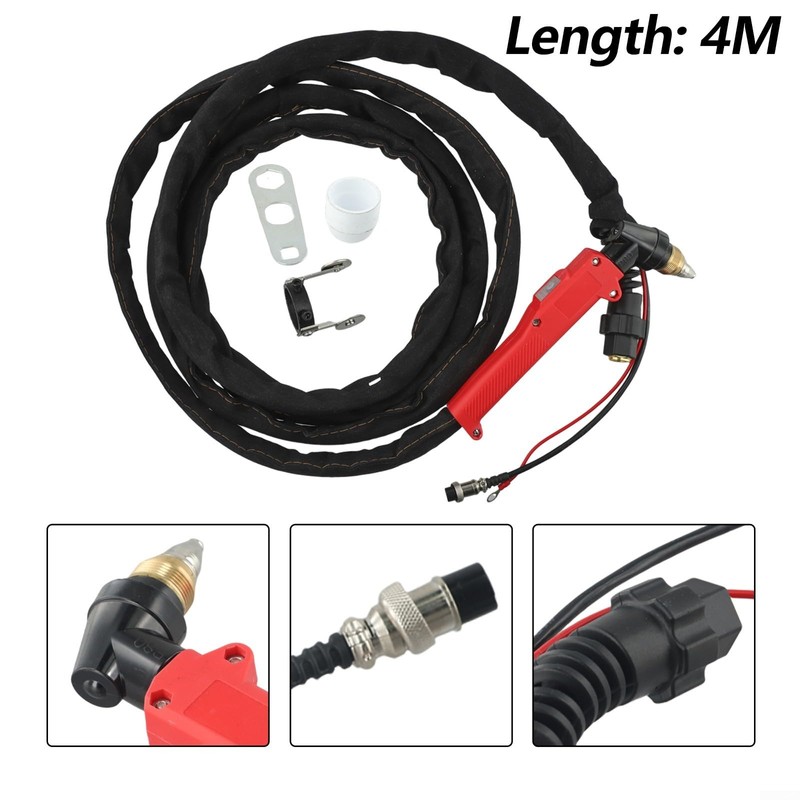 for P80 Pilot Plasma Cutter Torch Set 4M Hose Suitable