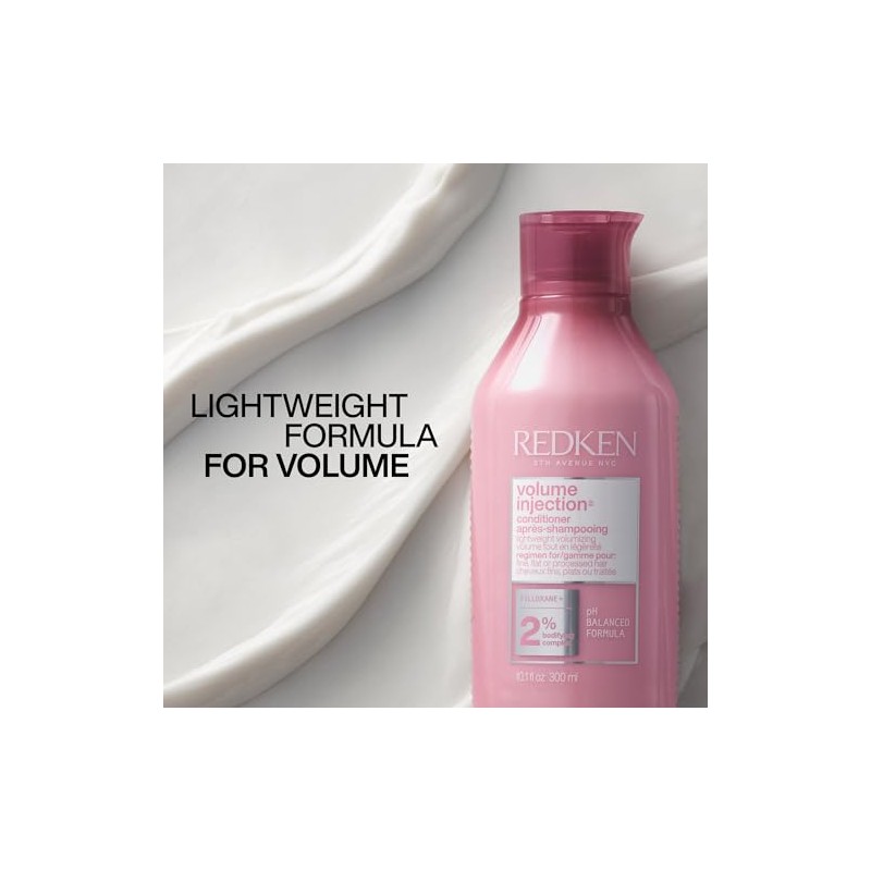 Acondicionador Redken Volume Injection para dar Volumen y Densidad al
