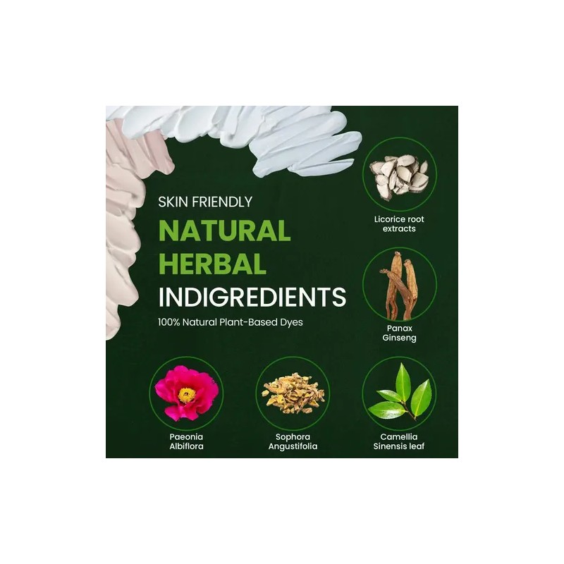 Herb For Men Tinte Para Bigote Y Barba Sin Amoniaco