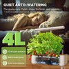 SUNCOZE Hydroponics Growing System Kit 12 Pods, 24W LED Grow