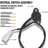 RigidWire Neutral Switch Assembly Waterproof Compatible with Yamaha 2002-2008 Grizzly