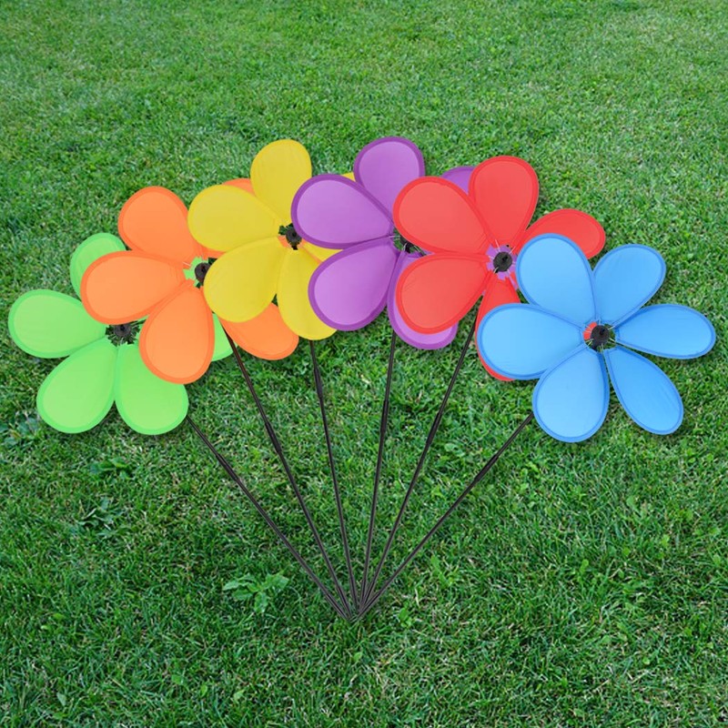 B bangcool Wind Spinners Sunflower Lawn Pinwheels Windmill Party Pinwheel