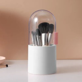 Miniso Organizador De Brochas Maquillaje A Prueba De Polvo                                                                                            