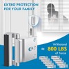 Home Security Door Reinforcement Lock 3 Pack Door Security Lock