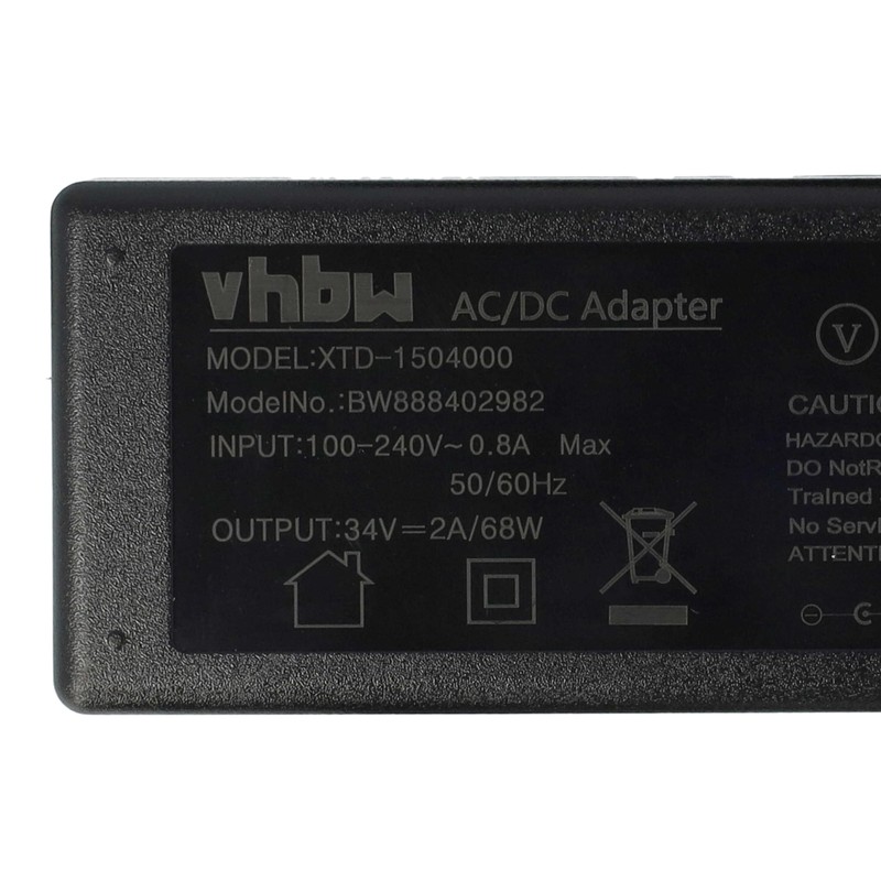 vhbw Power Supply Compatible with Robomow RC304, RC306, RC312, RC304u,