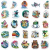 Animal Stickers, Set of 50, Stickers, Fantasy Stickers, Abundance, Labels,