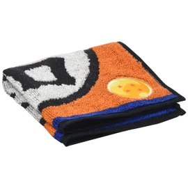 Marushin Mini Towel, Hand Towel, Dragon Ball Z Hand Towel, Handkerchief, Characters, Cotton, Antibacterial, Odor Resistant, Present, Gift, Birthday, Icon, Goku Style 4005000000
