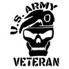 U.S. Army Veteran Skull Decals Funny Decal Decal for Car,
