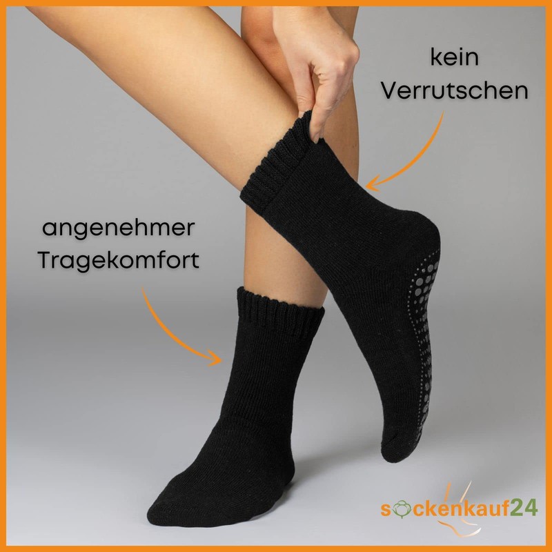Sockenkauf24 21463 Men’s Socks, 2, 4, 6 Pairs, ABS Socks,