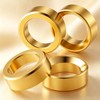 RCLIONS Brass Wheel Weight Block Inner Clamp Rings 13g/4pcs for