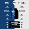 KING Protein Clean Unflavored Whey Isolate Protein Powder with Creatine
