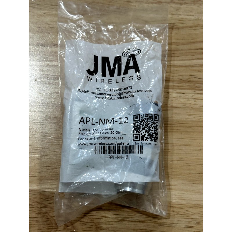 JMA WIRELESS APL-NM-12 N Female connector for 1/2 in superflexible