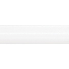 TileHQ 1/2" x 12" Ceramic Jolly Trim in Glossy Sail/White for Kitchen Backsplash Borders, Decorative Wall Trim