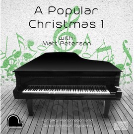 A Popular Christmas 1 - QRS Pianomation and Baldwin Concertmaster Compatible Player Piano MP3's on USB Flash Drive