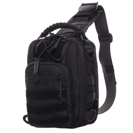 VOTAGOO Tactical Sling Bag Pack Military Rover Shoulder Bag Molle Assault Range Bag Backpack 1050D