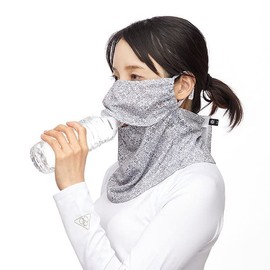 PDP PTA-M03 Non-stuffing Repeated Washable Sun Shade UV Protection Sun Protection Prevention Mask Face Mask Face Cover, navy