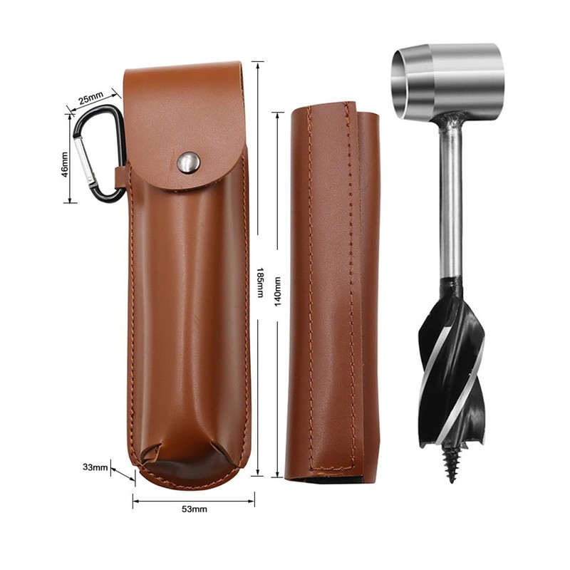 AIMALL Heavy-Duty Manual Hand Auger Wrench for Outdoor Survival, Bushcraft